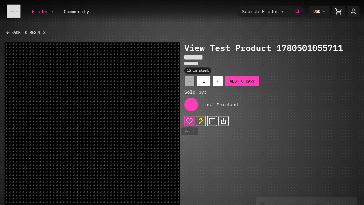 should show login prompt when clicking reaction button (unau